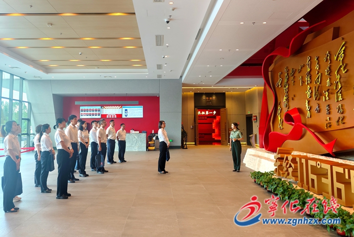 上海嘉定法院“远潮”青训营学员在宁化红土地聆听历史的回响